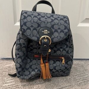 Coach backpack like new very clean